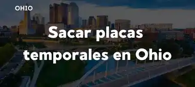 Sacar placas temporales en OHIO BMV 2025
