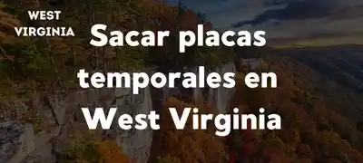 Sacar placas temporales en virginia del SUR DMV 2025